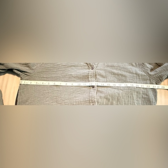 Dark Gray Button-Up Shirt - Picture 7 of 8